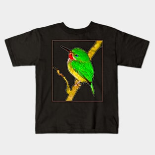 San Pedrito Puerto Rican Bird Kids T-Shirt